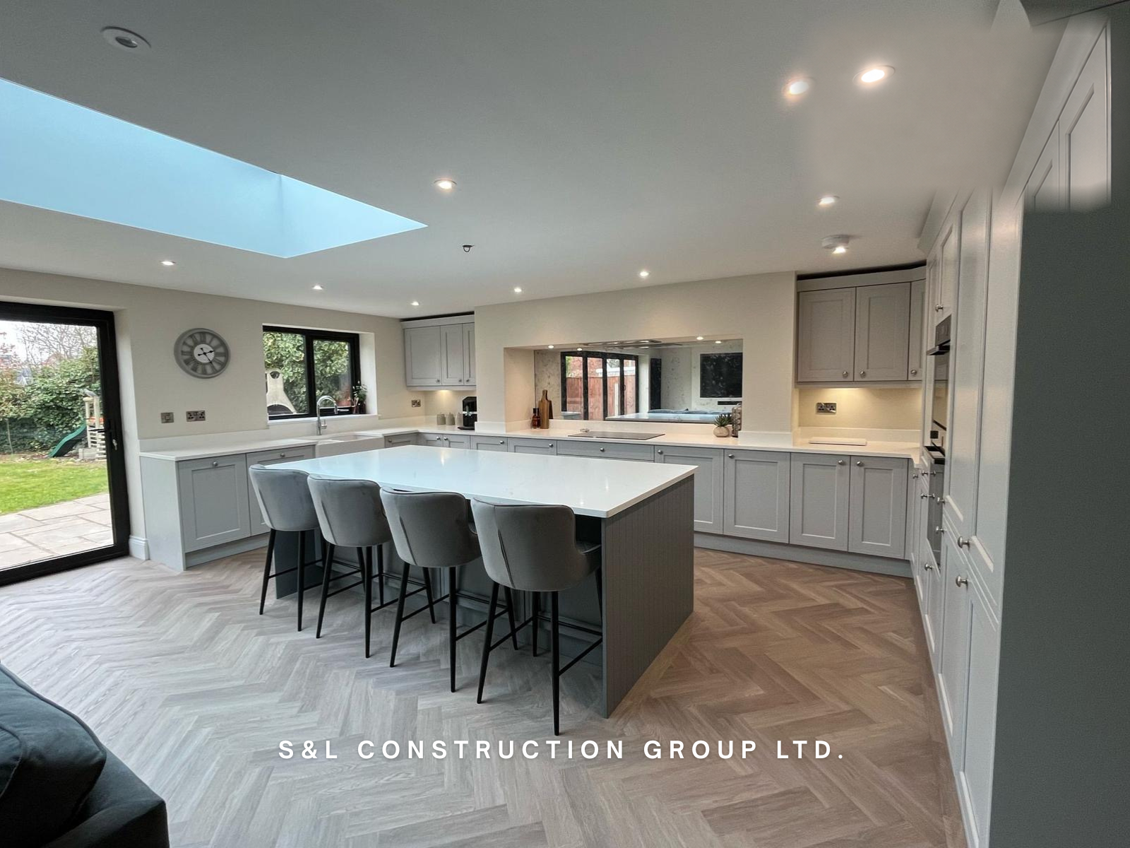 Kitchen renovation after